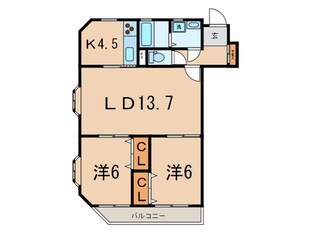 ブラウニーマンションの物件間取画像